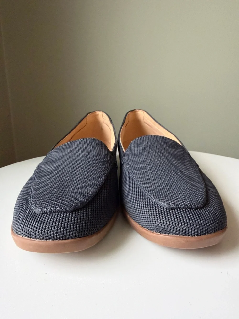 Easy Spirit Devitt women's slip-on loafers Orthotic Friendly Blue EUC